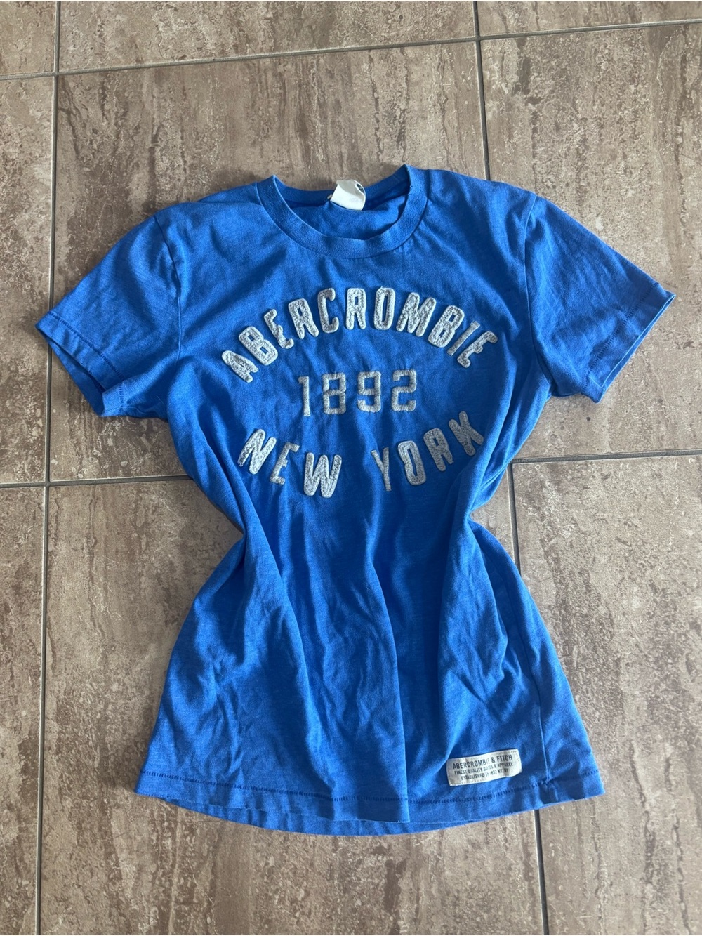 Abercrombie & Fitch vintage blue graphic tee